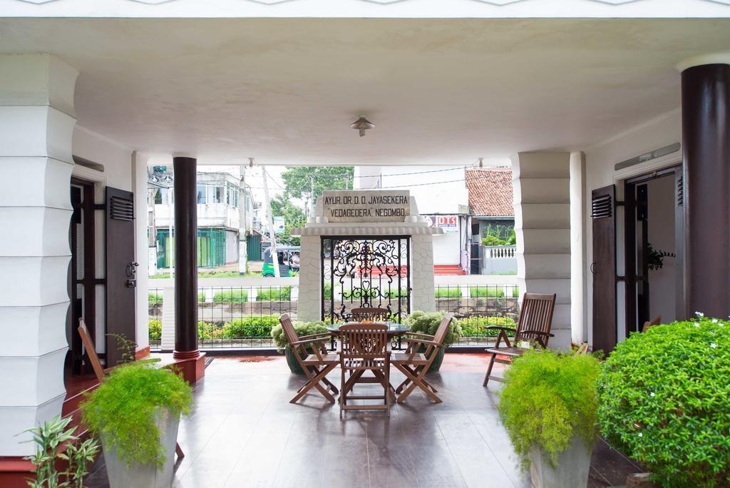 Hamilton House Hotell Negombo Eksteriør bilde